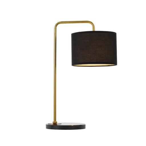 INGRID - Stunning Black & Gold 1 Light Table Lamp-telbix INGRID TL-GDBK