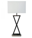 Oriel KIZZ Bedside Lamp Chrome