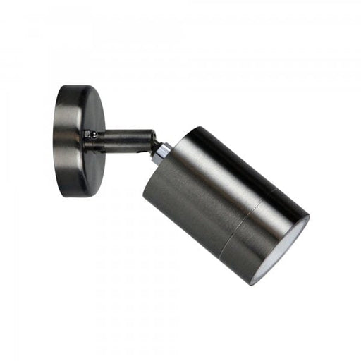 VARDE STAINLESS STEEL 6W Cool White Exterior IP44 Adjustable Wall Light (Built-In LED) Oriel