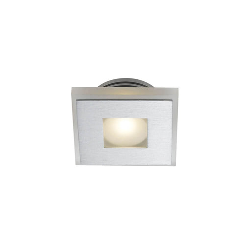 LIMA - Square Aluminium 3W Recessed LED Interior Stair Light - 5000K-telbix LIMA 3S-AL85