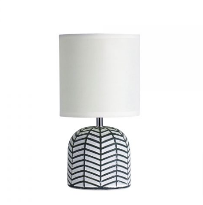 MANDY Ceramic Table Lamp White