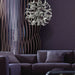 MERINO - Elegant Chrome 8 Light Pendant With Glass Beads-telbix MERINO PE8-CH-in the room