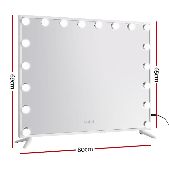 Embellir Makeup Mirror with Light LED Hollywood Vanity Dimmable Wall Mirrors