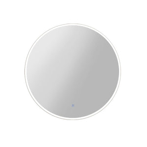 Embellir Wall Mirror 70X50cm with LED Light Bathroom Home Decor Round Rectangle