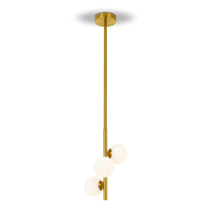 MORAN 3 Lights Pendant (avail in Black Opal, Antique Gold & Black Smoke)
