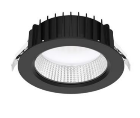 NEO-PRO Round 25W Recessed Dimmable LED Black Dali 