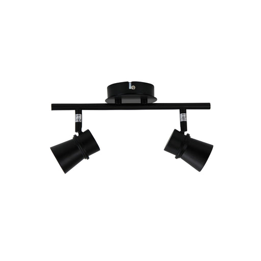 Oriel YARRA - Black 2 Light Adjustable Interior 240 Volt Spot Light