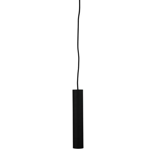 Oriel TIG - Sleek Urban Retro 1 Light Black GU10 Pendant
