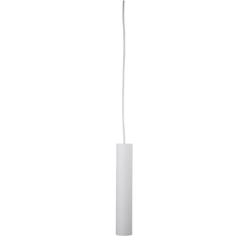 Oriel TIG - Sleek Urban Retro 1 Light White GU10 Pendant