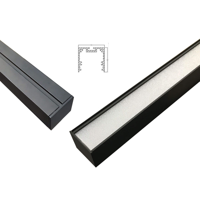 SHARD 1800mm 34W CCT Slimline Dimmable Suspended LED Pendant (avail in Black & White)