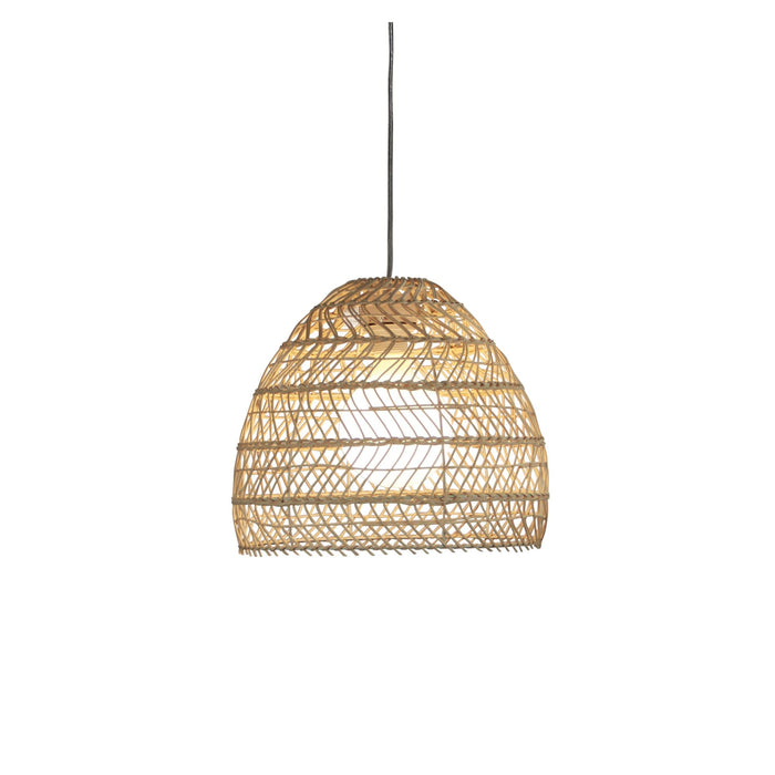 METTE 35 Natural Cane Woven Rattan Pendant (Shade Only)