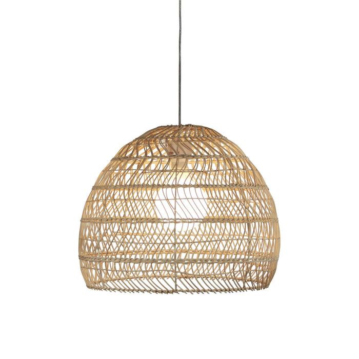 METTE 47 Natural Cane Woven Rattan Pendant (Shade Only)