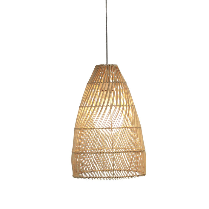 ODEN 30 Natural Cane Woven Rattan Pendant (Shade Only)