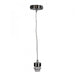 PARTI CORD Suspension Brushed Chrome with Clear Cable (Hardwired) Oriel