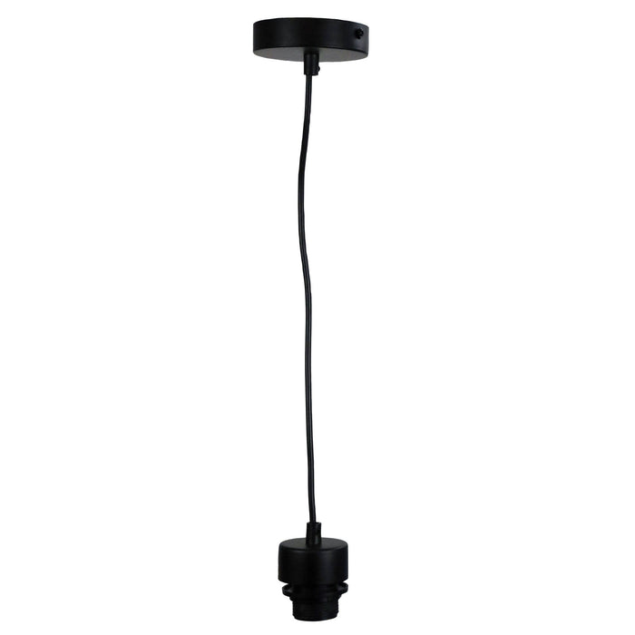 Oriel PARTI CORD Suspension Black with Black PVC Cable (Hardwired)
