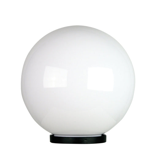 Oriel GALACTIC 350mm Traditional Medium Exterior Opal Sphere Garden Light - IP44