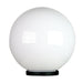 Oriel GALACTIC 400mm Traditional Exterior Opal Sphere Garden Light - IP44