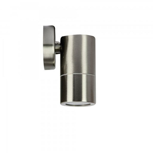 ZETA STAINLESS STEEL Exterior IP44 Down Only Wall Light (GU10 Globe Not Included) Oriel