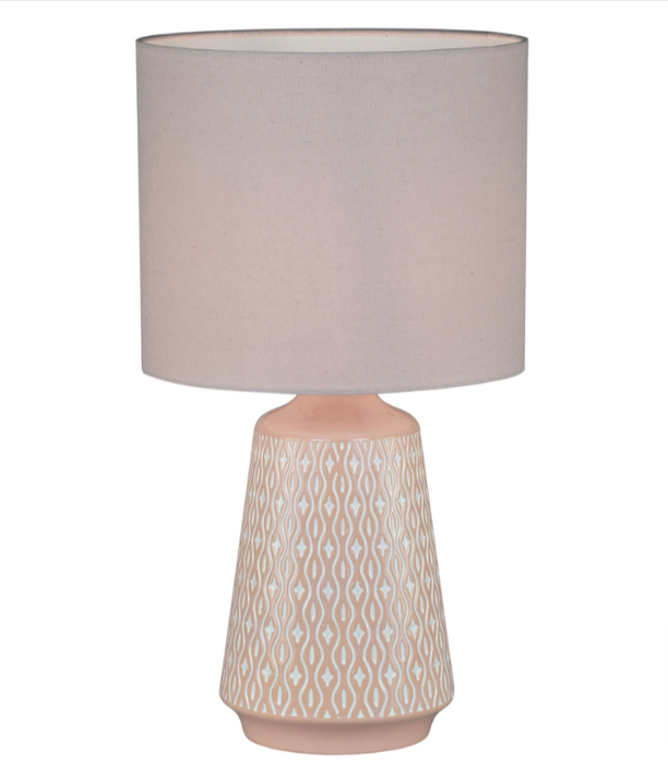 MOANA Ceramic Table Lamp Pink