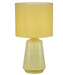 MOANA Ceramic Table Lamp Yellow 