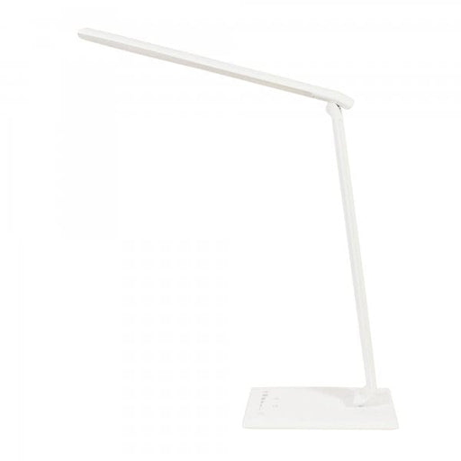 LUKE White Touch Dimming 9W CCT LED Lamp with USB Port Oriel