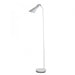 THOR White 1 x E27 Floor Lamp with Adjustable Head Oriel