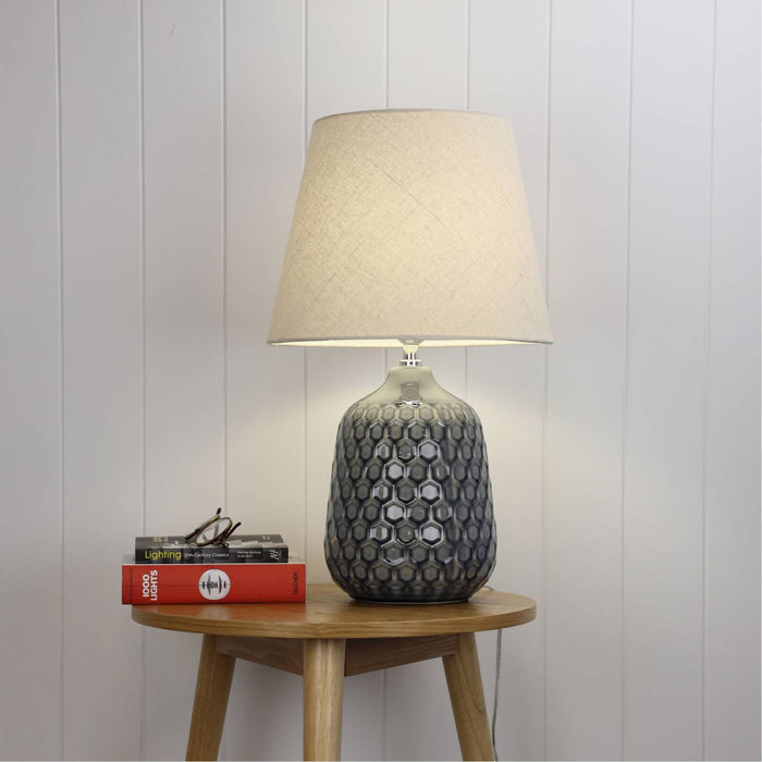 DARIA Decorative Ceramic Table Lamp with Shade