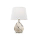 ORSON - White Marble Base 1 Light Table Lamp With White Shade-telbix ORSON TL-WHWH