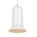 PARKER - Large Modern White Cylindrical 20W Warm White Dimmable LED Pendant-telbix PARKER PE16-WH