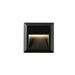 PRIMA - Black Square 1W LED, Surface mounted, Exterior Wall Light - 4000K - IP65-telbix PRIMA EX.SQ-BK