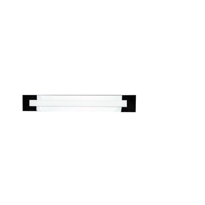 Oriel SOLEUS - Small Rectangular 14W Cool White Mirrored Front With Frosted Inner Glass Interior Wall Bracket