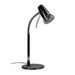 Oriel SCOOT - Modern Gunmetal & Chrome Highlights 7W Cool White GU10 1 Light Desk Lamp With Adjustable Neck