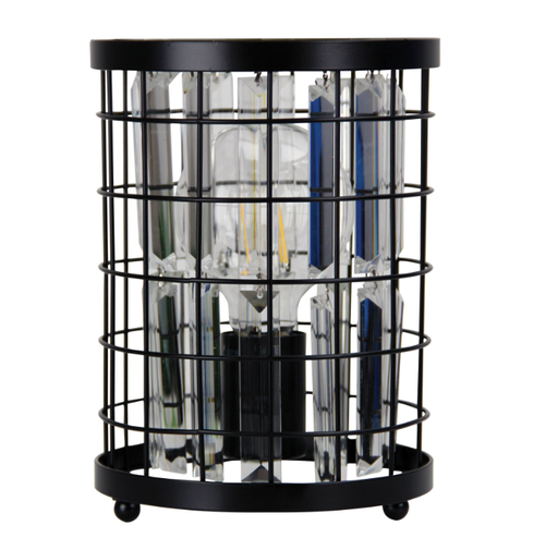 DELAWARE Crystal Caged Table Lamp