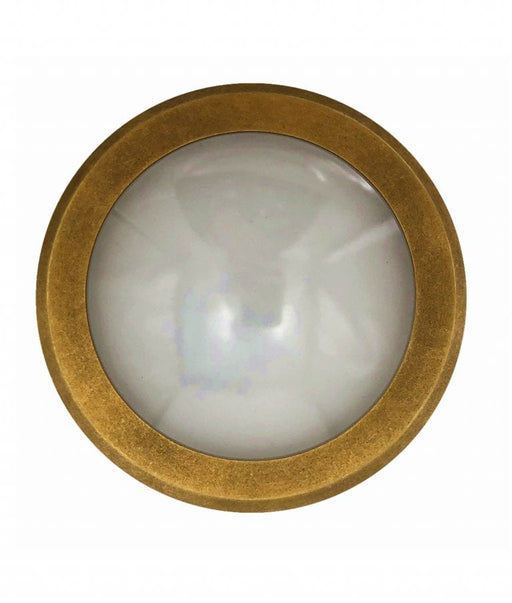 STE: Exterior LED Surface Mounted LED Antique Brass Large