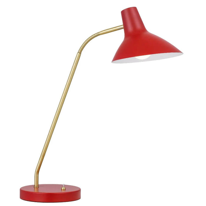 FARBON Table Lamp Red