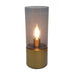 TL1816WB Glass Cylinder Touch Lamp with Warm Brass Metalware Toongabbie
