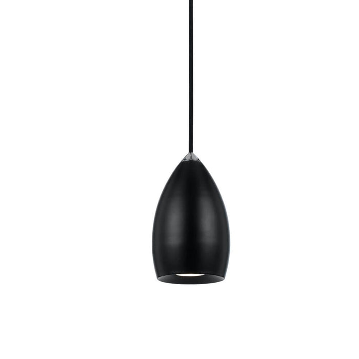 TOLOSA - Small Black 240V 1 Light LED Pendant (Globe Included)-telbix TOLOSA PE1-BK