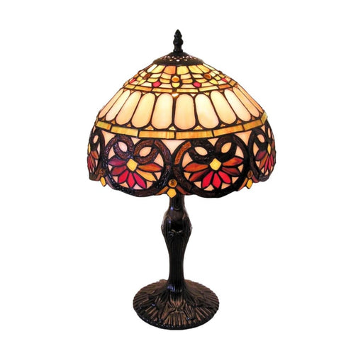 Toongabbie LEADLIGHT - Various Coloured Lead Light Shade Table Lamp - 12 Inches