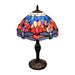Toongabbie LEADLIGHT - 16 Inch Multi Colored Lead Light Table Lamp