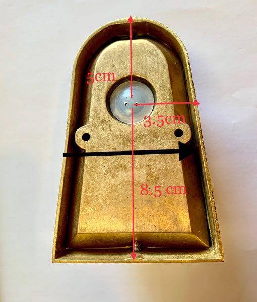 TORQUE: Exterior Wall Light - Surface Mounted (avail in Antique Brass)