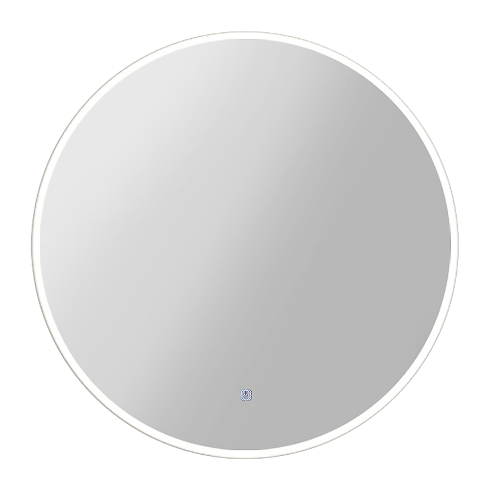 70cm LED Wall Mirror Bathroom Mirrors Light Decor Round — Discount Lighting