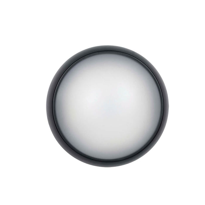 WYNN - Black Round Non Dimmable 8W LED Exterior Wall/Ceiling Light - 4000K - IP65-telbix WYNN EX8-BK