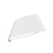 ATEN - Modern White Die Cast Aluminium Curved 9W Warm White LED Exterior Wall Light - IP65 CLA