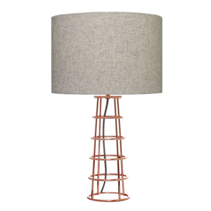 Beatrice 1 Light Table Lamp Copper