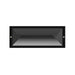 BRICK Dark grey Rectangular Die Cast Aluminium & PC 13W Warm White LED Recessed Brick Light - IP65 CLA