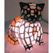 LEADLIGHT - Stunning Cat Shape Lead Light Table Lamp Toongabbie