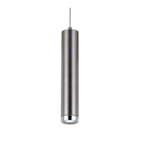CONDO - Elegant Nickel Small Cylindrical 4W GU10 Cool White Pendant Telbix