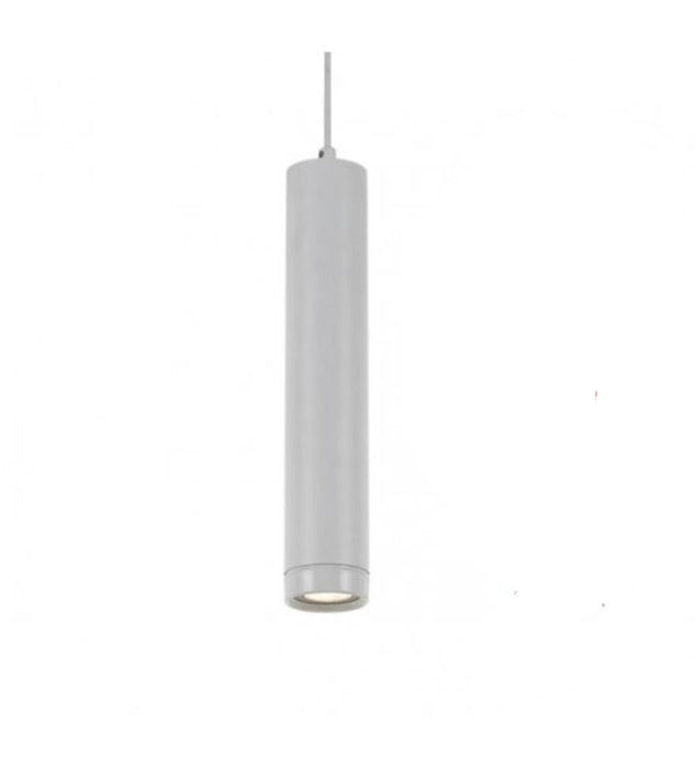 CONDO - Elegant White Small Cylindrical 4W GU10 Cool White Pendant Telbix