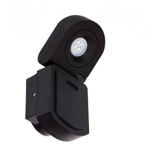CURO - Black Double Insulated 10W LED Adjustable Exterior Flood Light - IP54 - 650 Lumens Oriel
