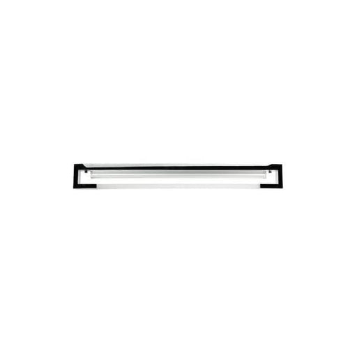 DASH - Small Modern Chrome 10W Cool White LED Vanity Wall Light With Acrylic Face Oriel